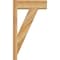 Ekena Millwork Traditional Block Rough Sawn Outlooker, Western Red Cedar, 6"W x 16"D x 28"H OUT06X16X28TRA05RWR - alternate 2